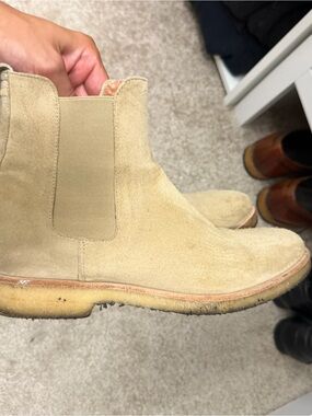New Republic Men’s Tan Suede Chelsea Boots